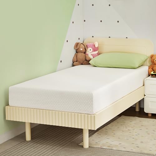 Full Size Memory Foam Mattress, 8 Inch Bed Mattress in A Box with Cooling Green Tea Gel, Pressure Relief with Medium Firm Support, CertiPUR-US Certified, 75''L x 54''W, 37.3 pounds White