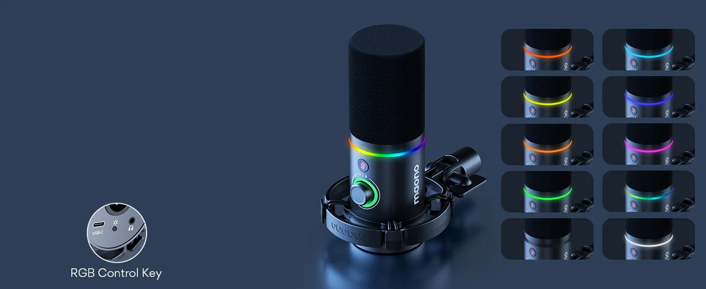 Maono XLR/USB Dynamic Microphone\