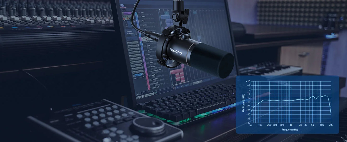 Maono XLR/USB Dynamic Microphone\