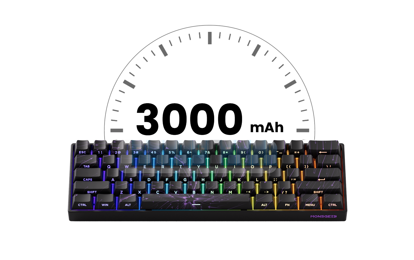 Akko MonsGeek FUN60 Mechanical Keyboard
