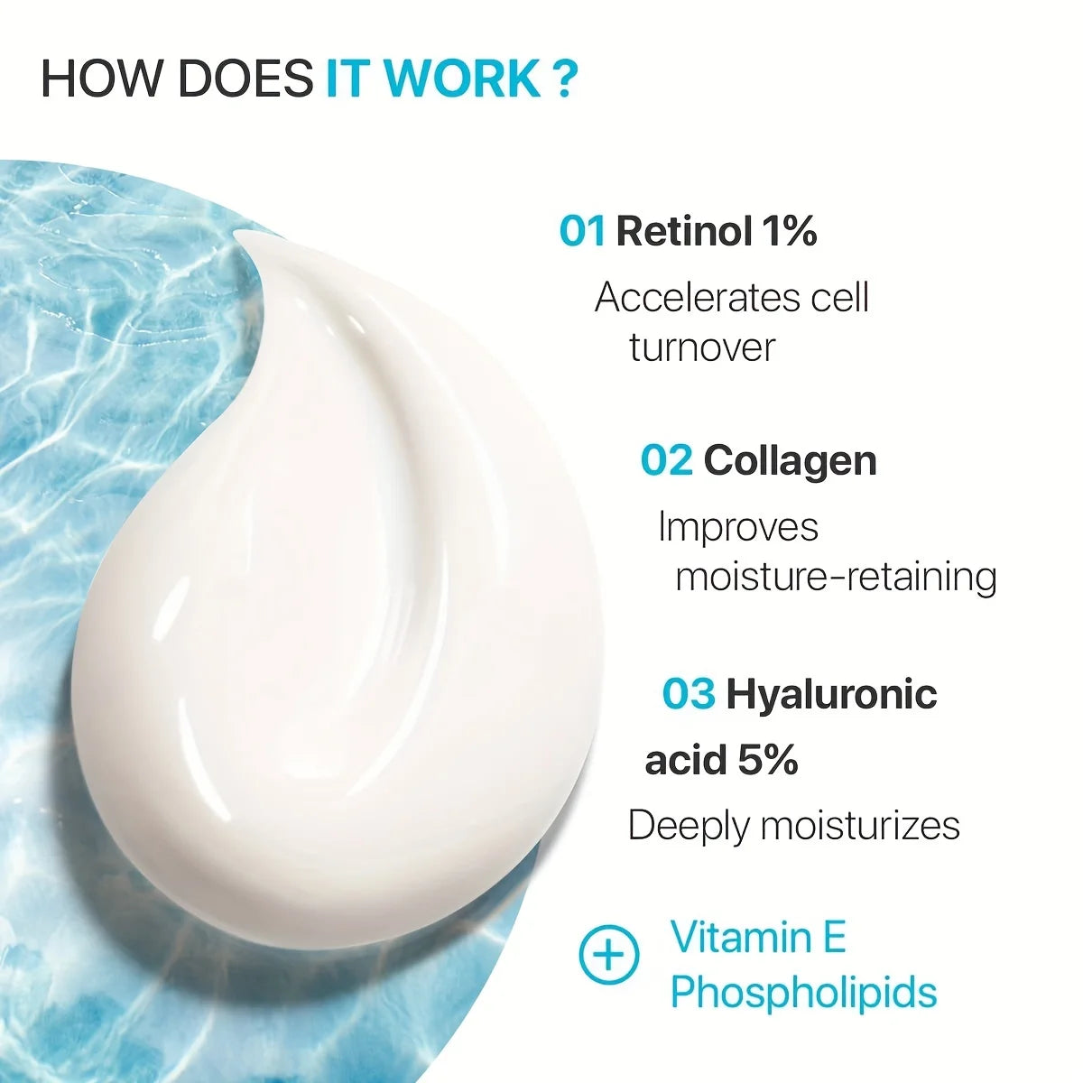 Retinol Face Moisturizer Cream