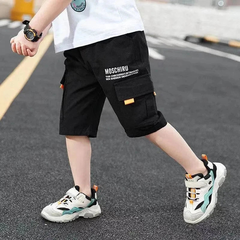 Summer Casual Teenage Boys Pants - Trendy Comfortable Youth Bottoms