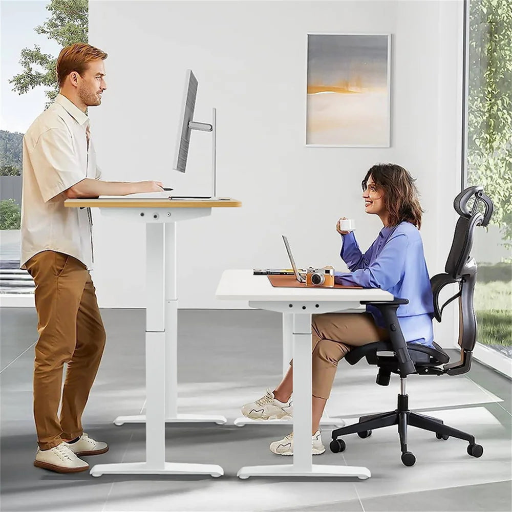 Height Adjustable Computer Desk