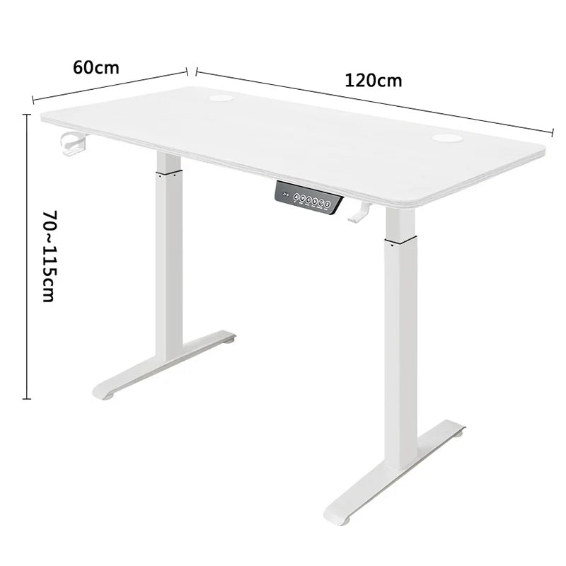 Height Adjustable Computer Desk