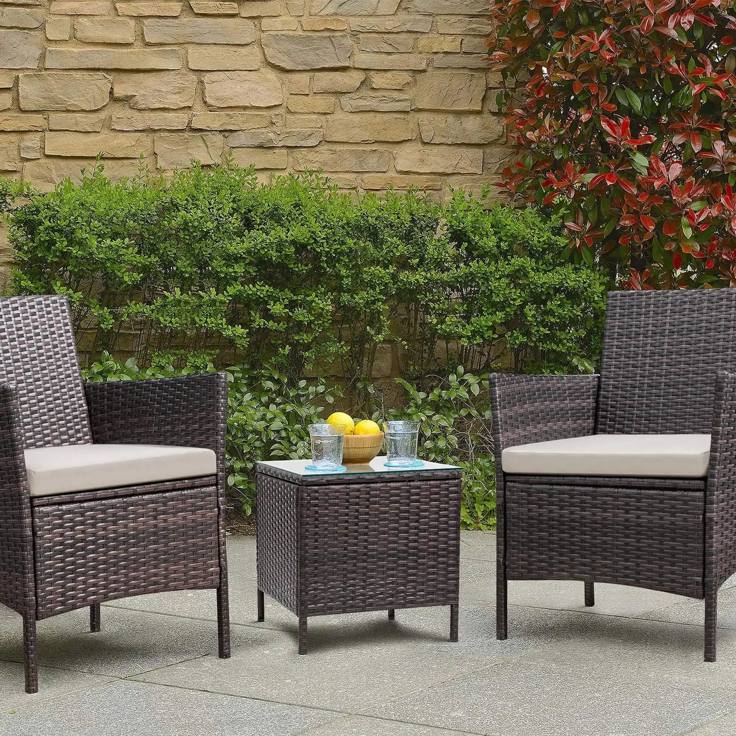 3 Pieces Outdoor Patio Furniture