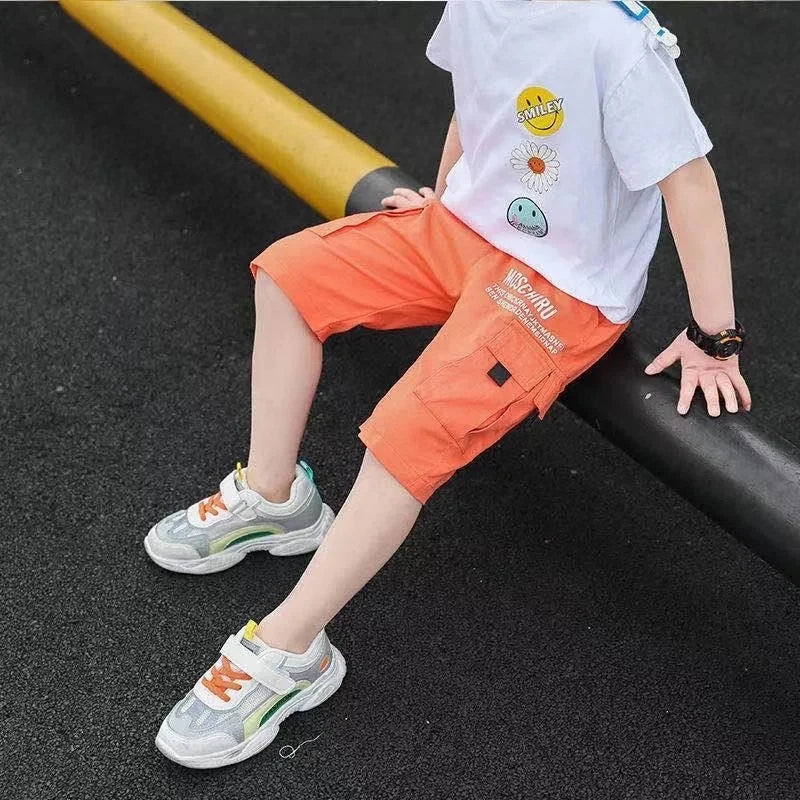 Summer Casual Teenage Boys Pants - Trendy Comfortable Youth Bottoms