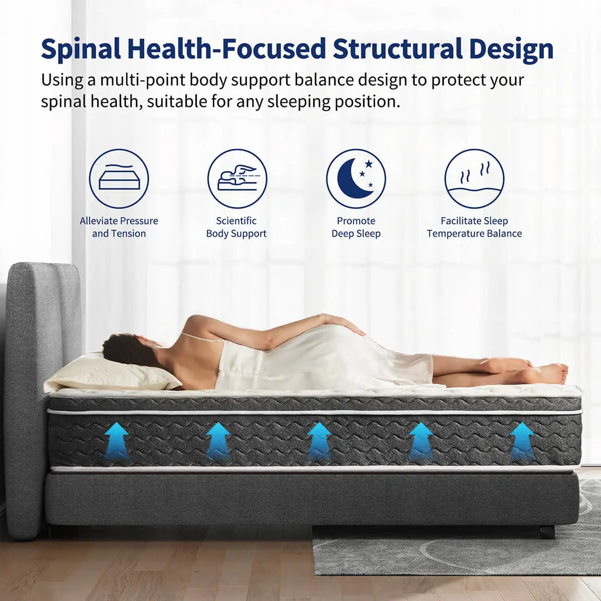 Queen Size Hybrid Mattress