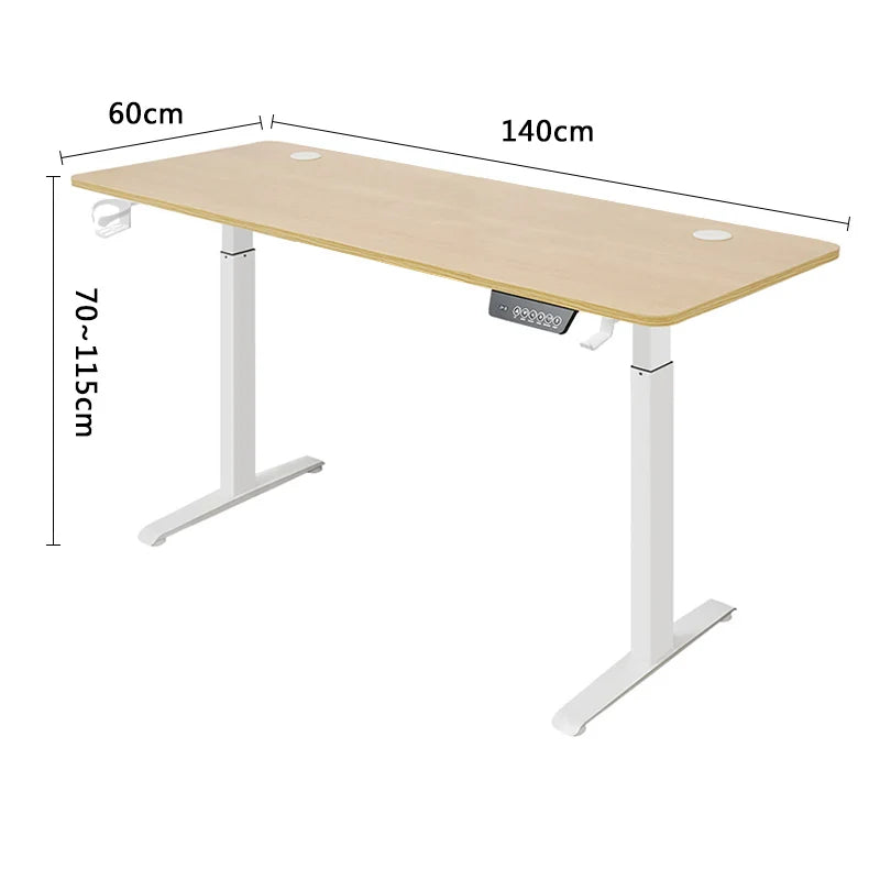 Height Adjustable Computer Desk