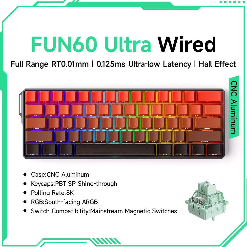 Akko MonsGeek FUN60 Mechanical Keyboard
