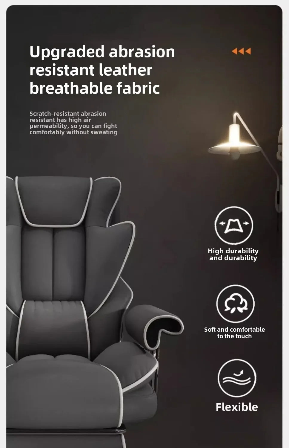 Ergonomic Reclining Gaming Chair