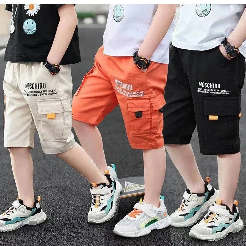 Summer Casual Teenage Boys Pants - Trendy Comfortable Youth Bottoms