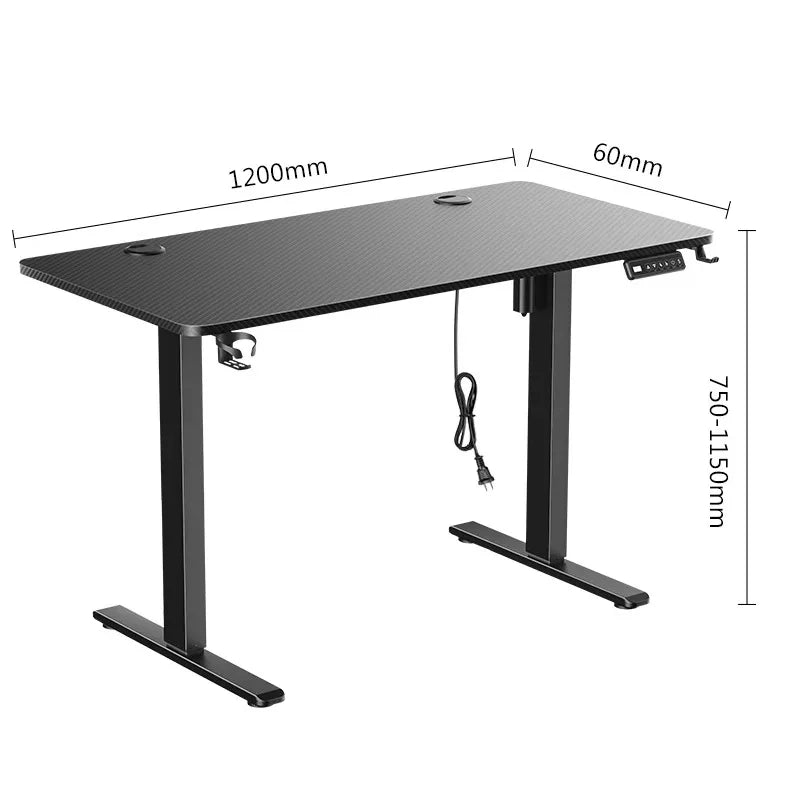 Height Adjustable Computer Desk