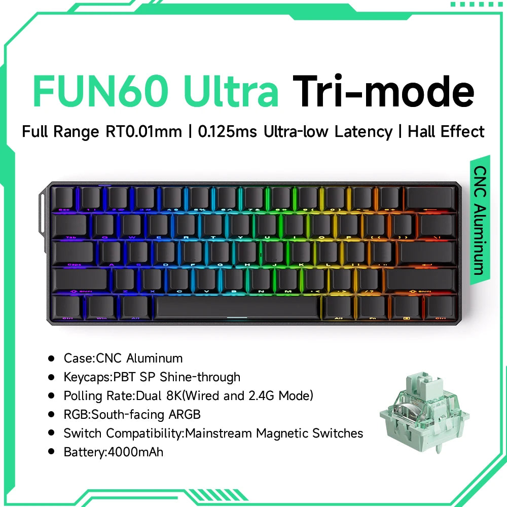 Akko MonsGeek FUN60 Mechanical Keyboard