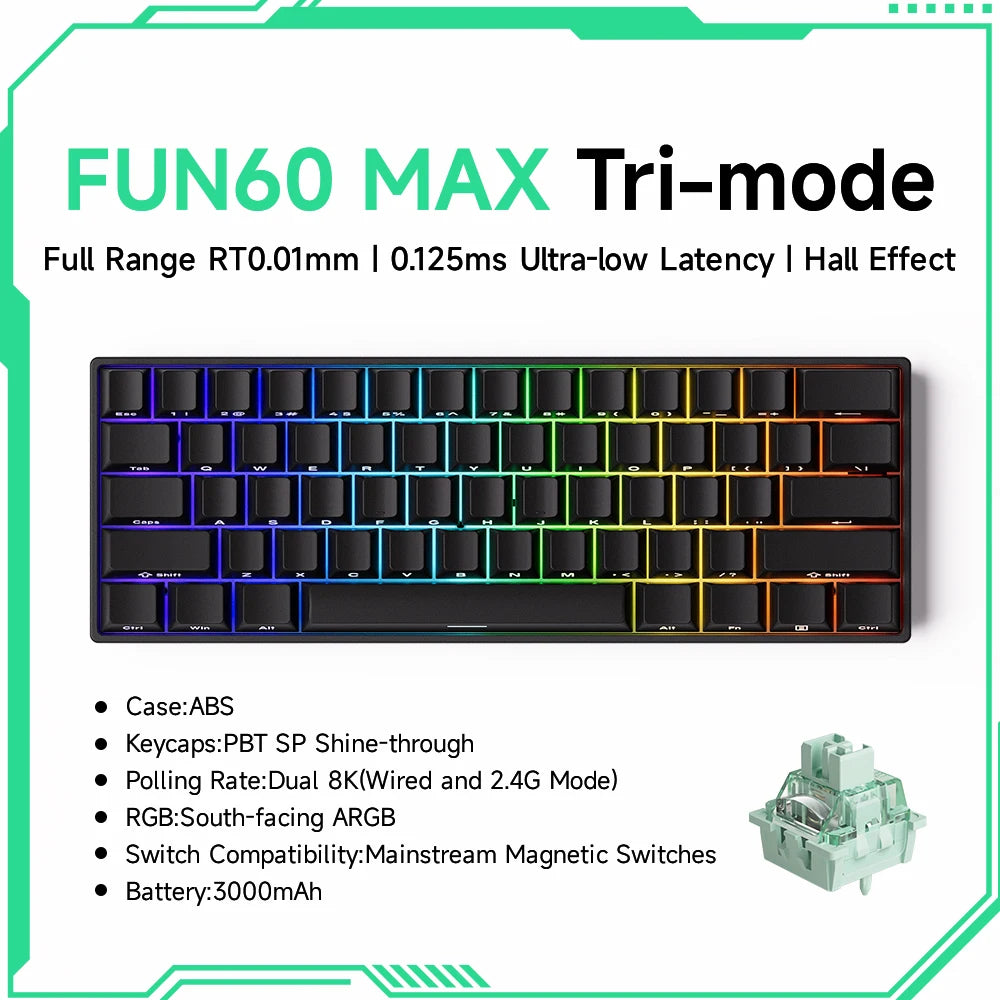Akko MonsGeek FUN60 Mechanical Keyboard
