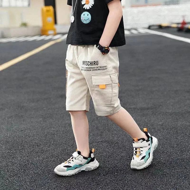 Summer Casual Teenage Boys Pants - Trendy Comfortable Youth Bottoms