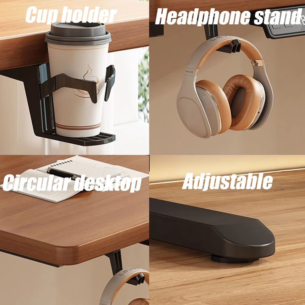 Height Adjustable Computer Desk