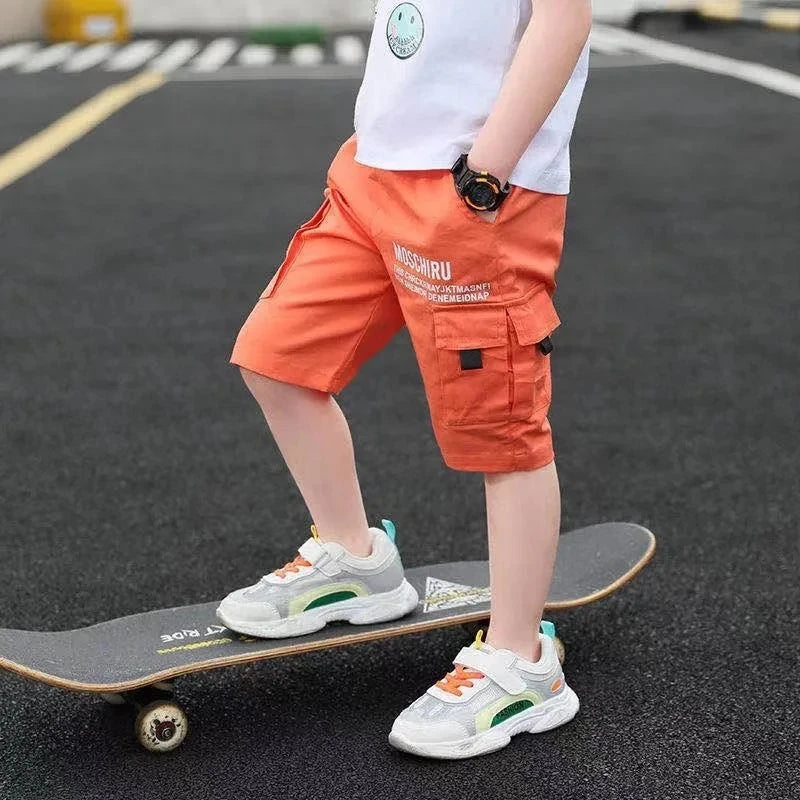 Summer Casual Teenage Boys Pants - Trendy Comfortable Youth Bottoms