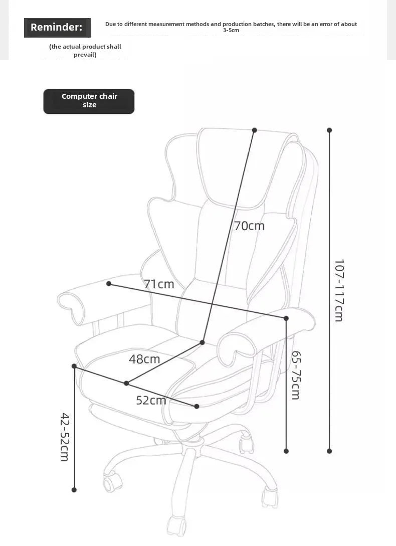 Ergonomic Reclining Gaming Chair