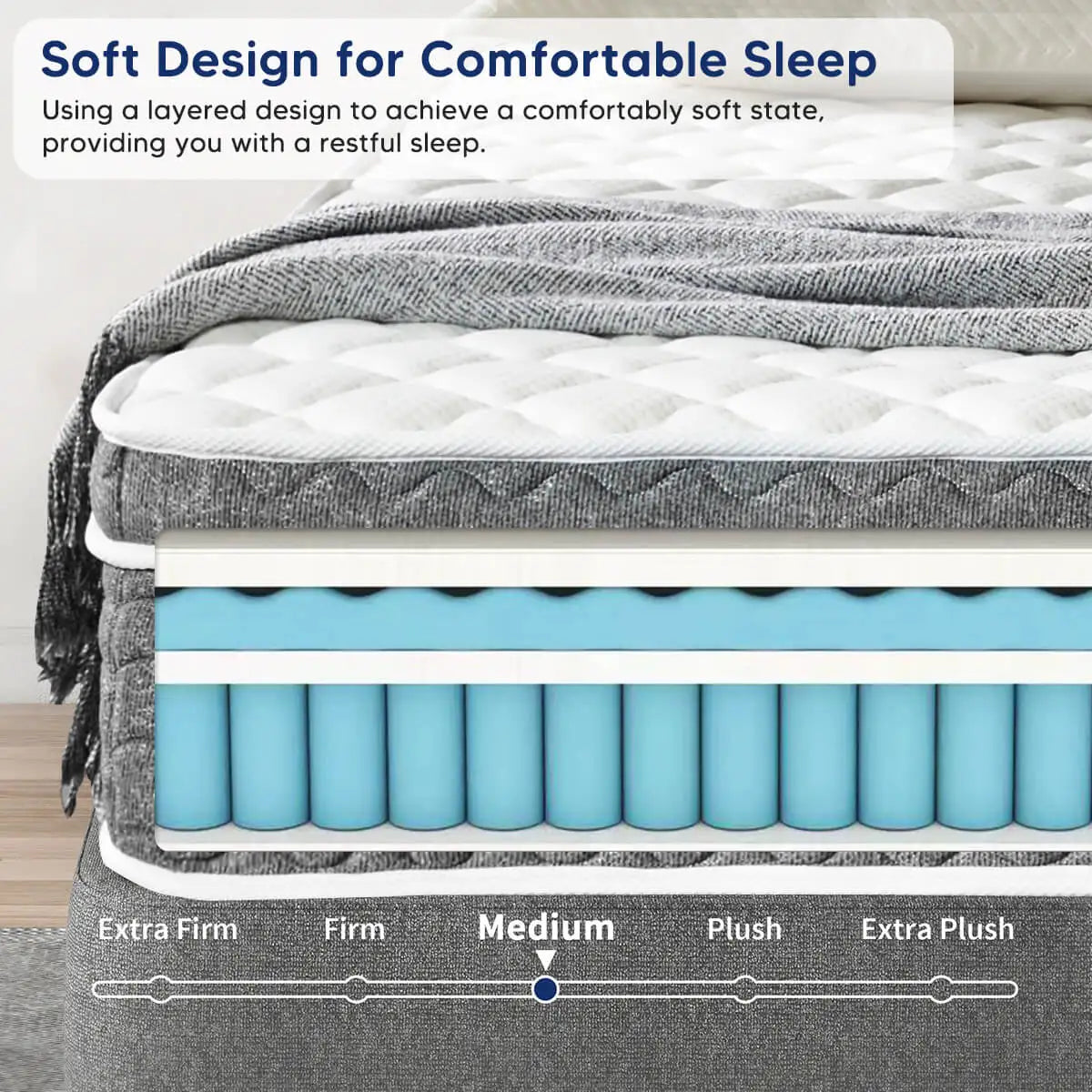 Queen Size Hybrid Mattress