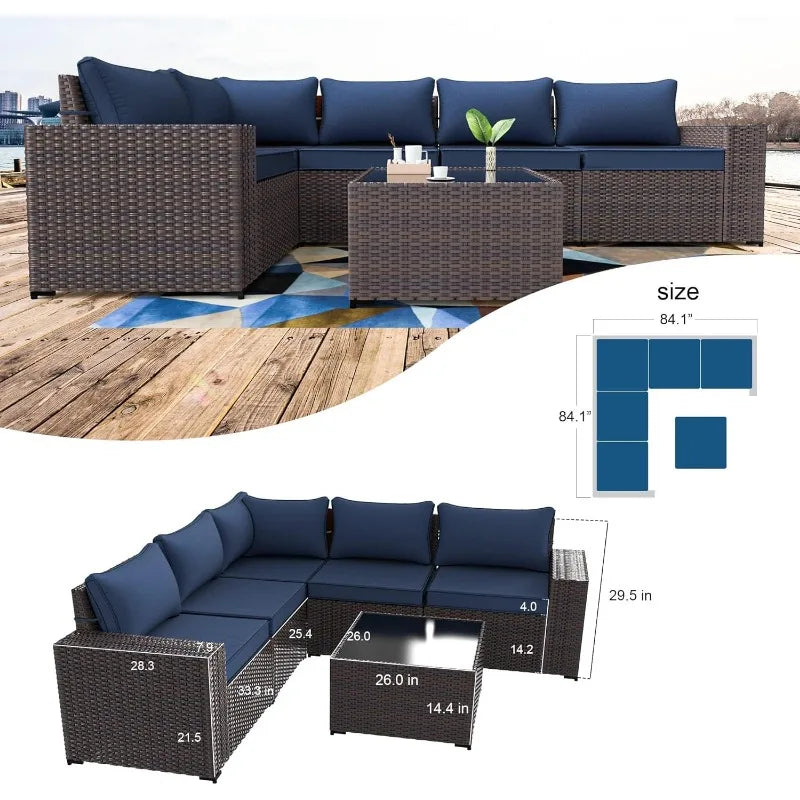 Kullavik 6PCS Outdoor Patio Furniture Set