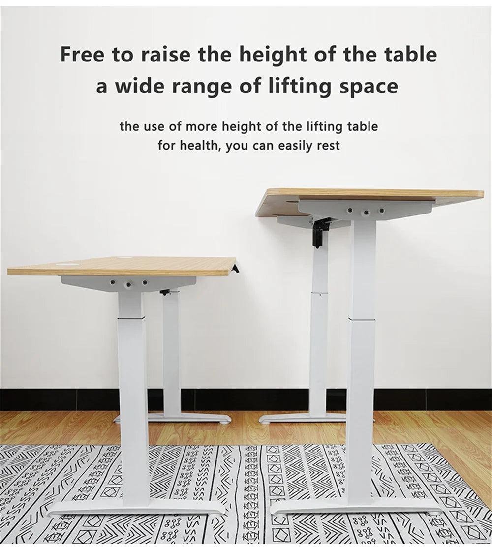 Height Adjustable Computer Desk