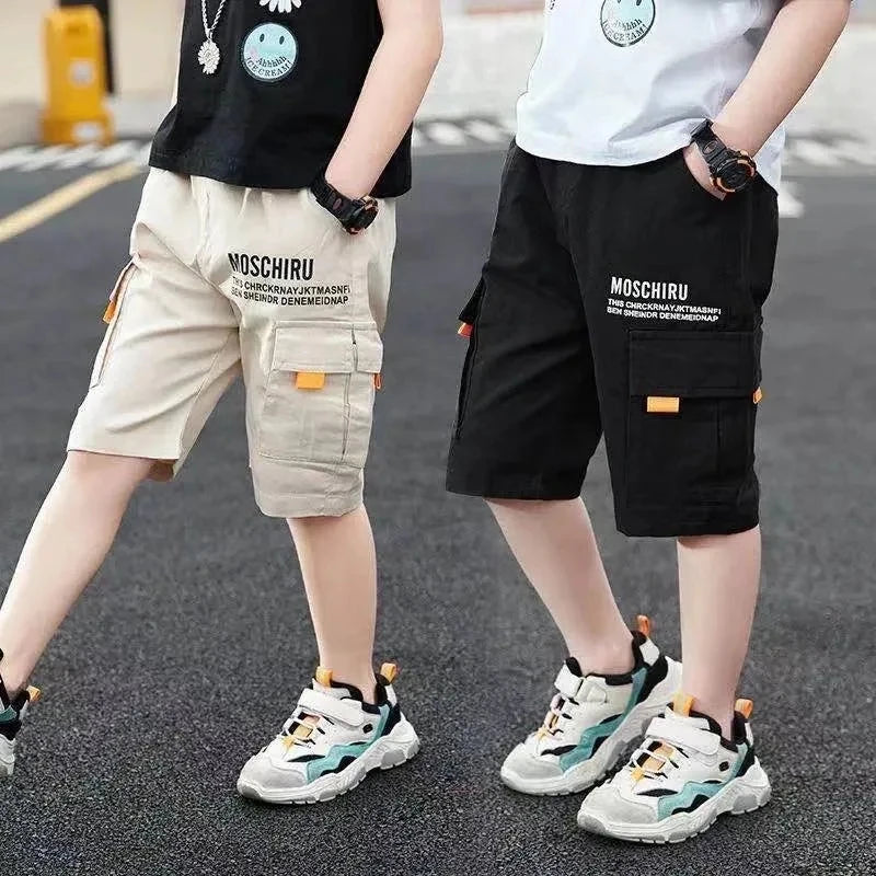 Summer Casual Teenage Boys Pants - Trendy Comfortable Youth Bottoms