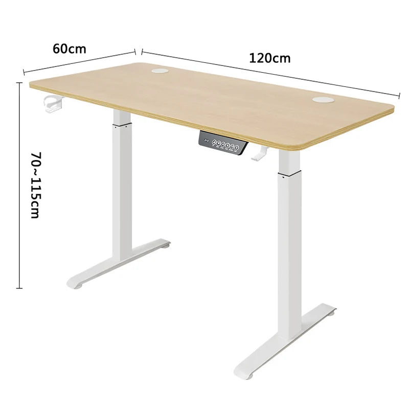 Height Adjustable Computer Desk