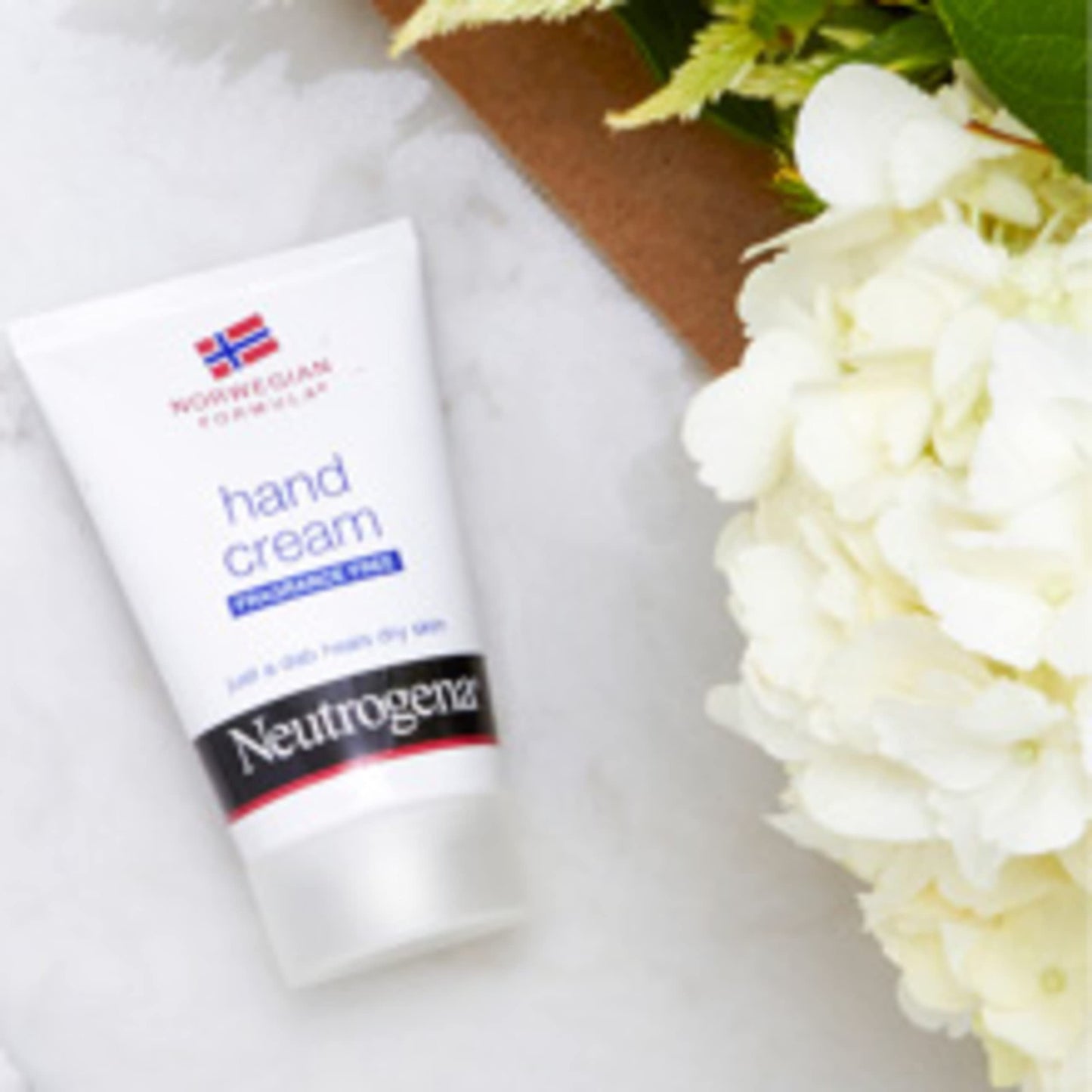 Neutrogena Norwegian Formula Moisturizing Hand Cream Formulated with Glycerin for Dry, Rough Hands, Fragrance-Free Intensive Hand Cream, 2 oz (Pack of 2)