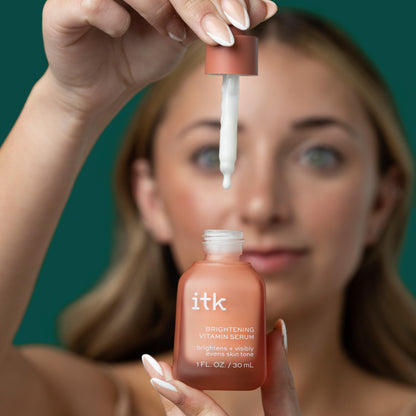Brightening Vitamin Serum by ITK for Women - 1 oz Serum