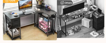 L-Shape Gaming Desk