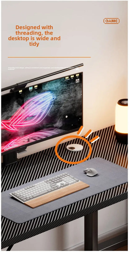 Premium Corner Computer Desk - Space-Saving Home Office Workstation