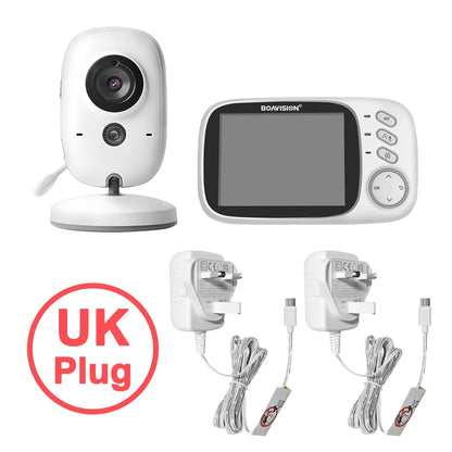 VB603 3.2" Wireless Video Baby Monitor - Night Vision, Two-Way Audio & Security Camera