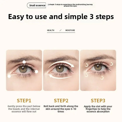 Snail Collagen Skincare Set - Anti-Aging Face Cream & Eye Serum for Dark Circles