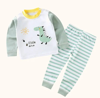Boys Girls Suit Cartoon Pajamas