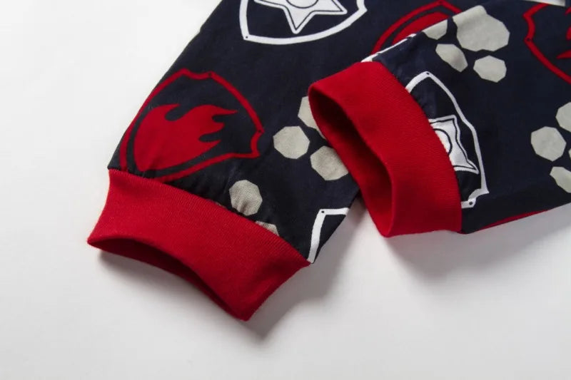 PAW Patrol Pajama Set - Long Sleeve Cartoon Sleepwear for Boys & Girls (2-Piece)