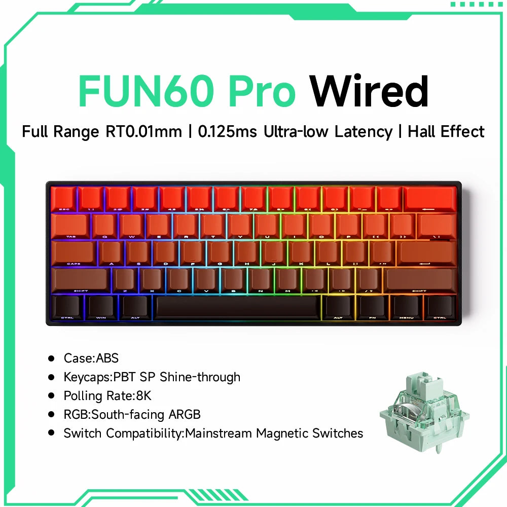 Akko MonsGeek FUN60 Mechanical Keyboard
