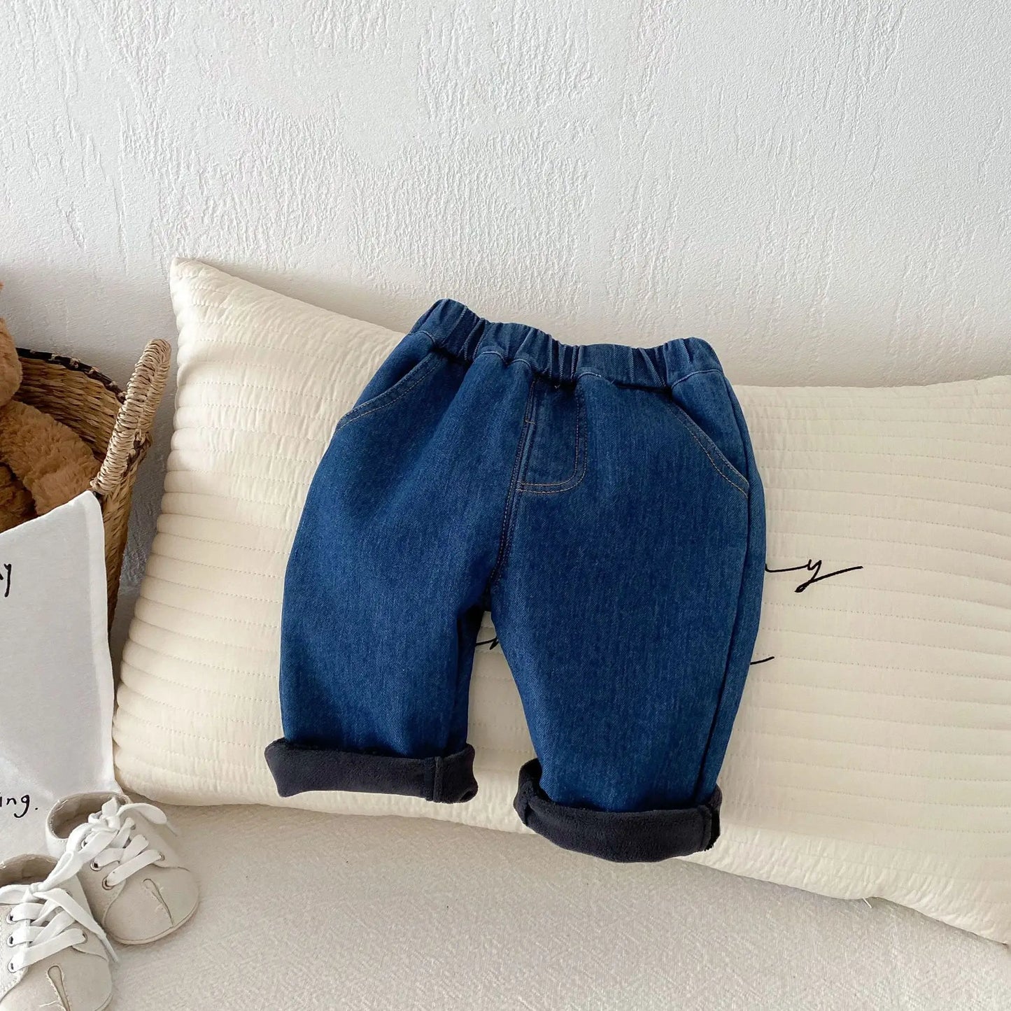 Baby Jeans - Soft Denim Pants for Toddlers 9M-5T | Boys & Girls Casual Jeans