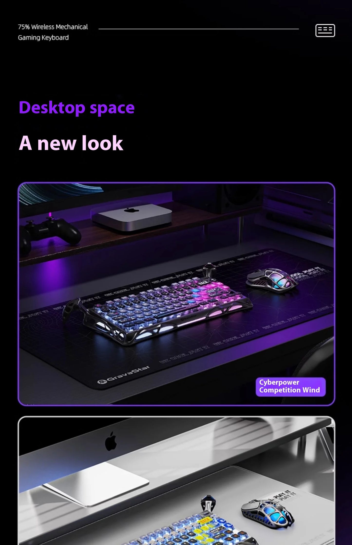 GravaStar 75k1pro Esports Gaming Mechanical Keyboard