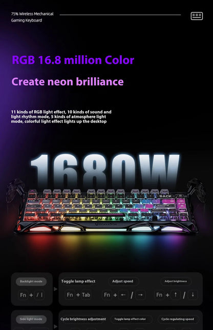 GravaStar 75k1pro Esports Gaming Mechanical Keyboard