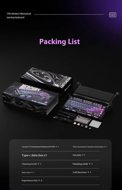 GravaStar 75k1pro Esports Gaming Mechanical Keyboard