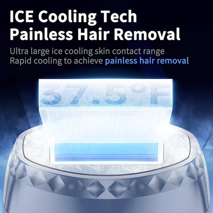IPL Laser Hair Removal Device for Women & Men - Permanent Hair Remover