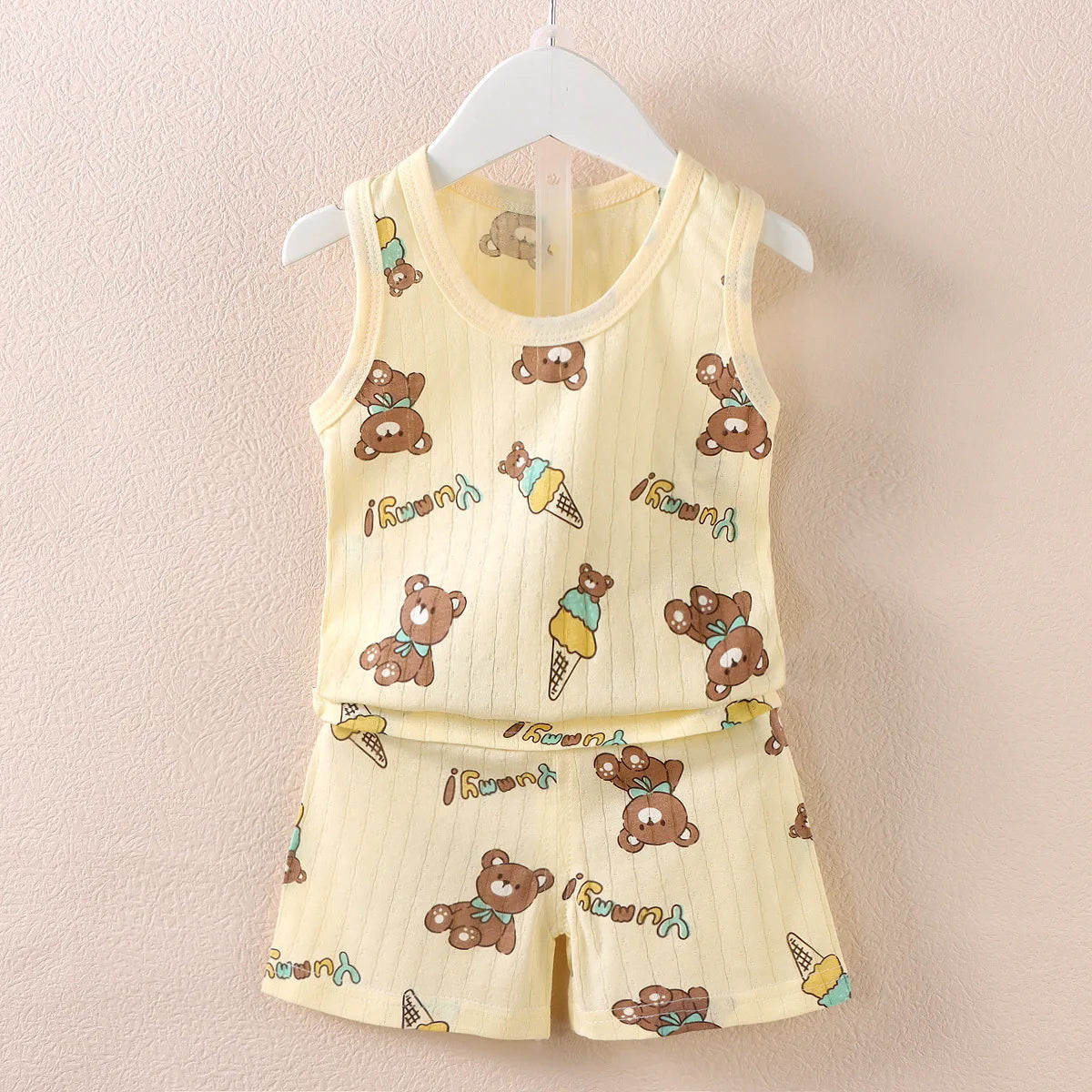 Kids Summer Vest & Shorts Set