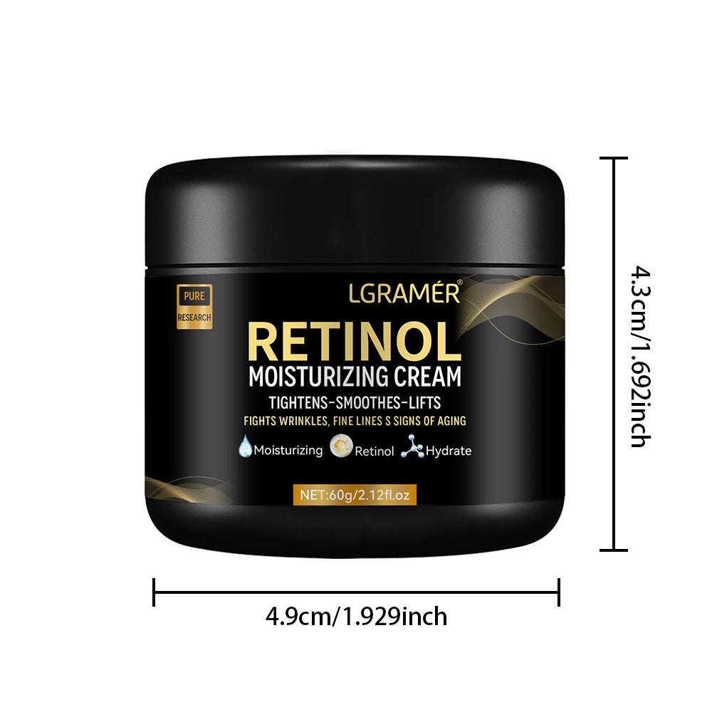 Men's Retinol Face Moisturizer - Anti-Aging Cream for Wrinkles & Fine Lines