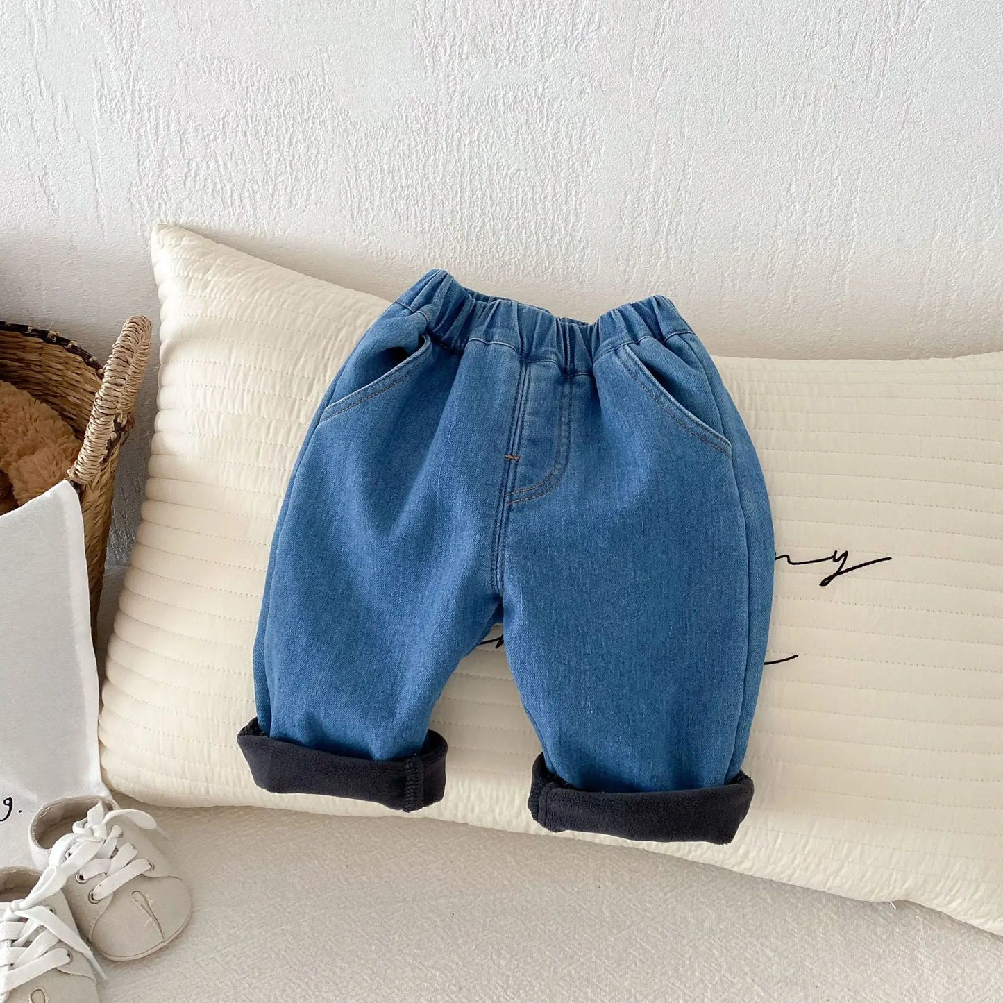 Baby Jeans - Soft Denim Pants for Toddlers 9M-5T | Boys & Girls Casual Jeans