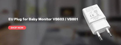VB603 3.2" Wireless Video Baby Monitor - Night Vision, Two-Way Audio & Security Camera