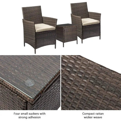 3 Pieces Outdoor Patio Furniture