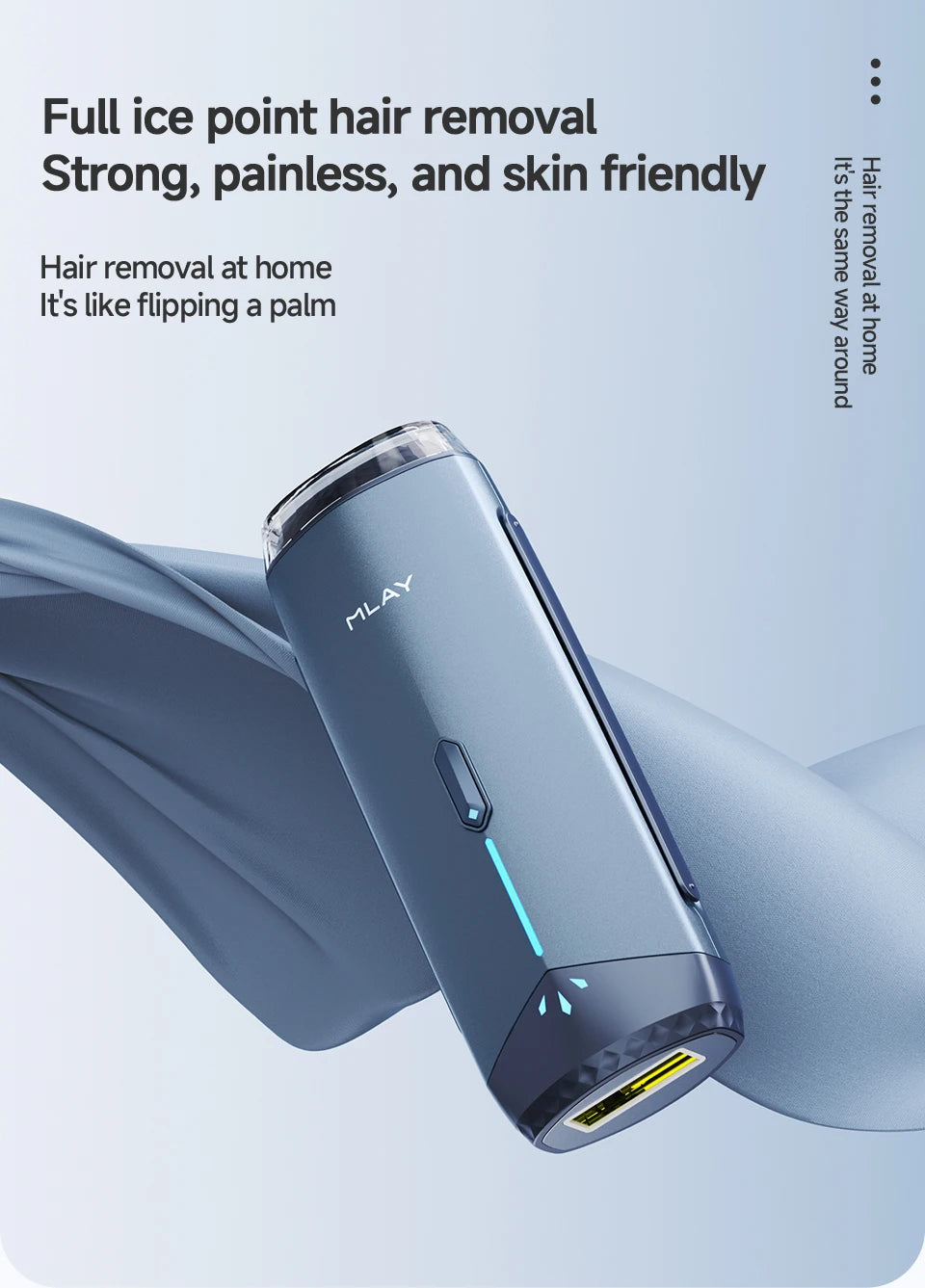 IPL Laser Hair Removal Device for Women & Men - Permanent Hair Remover