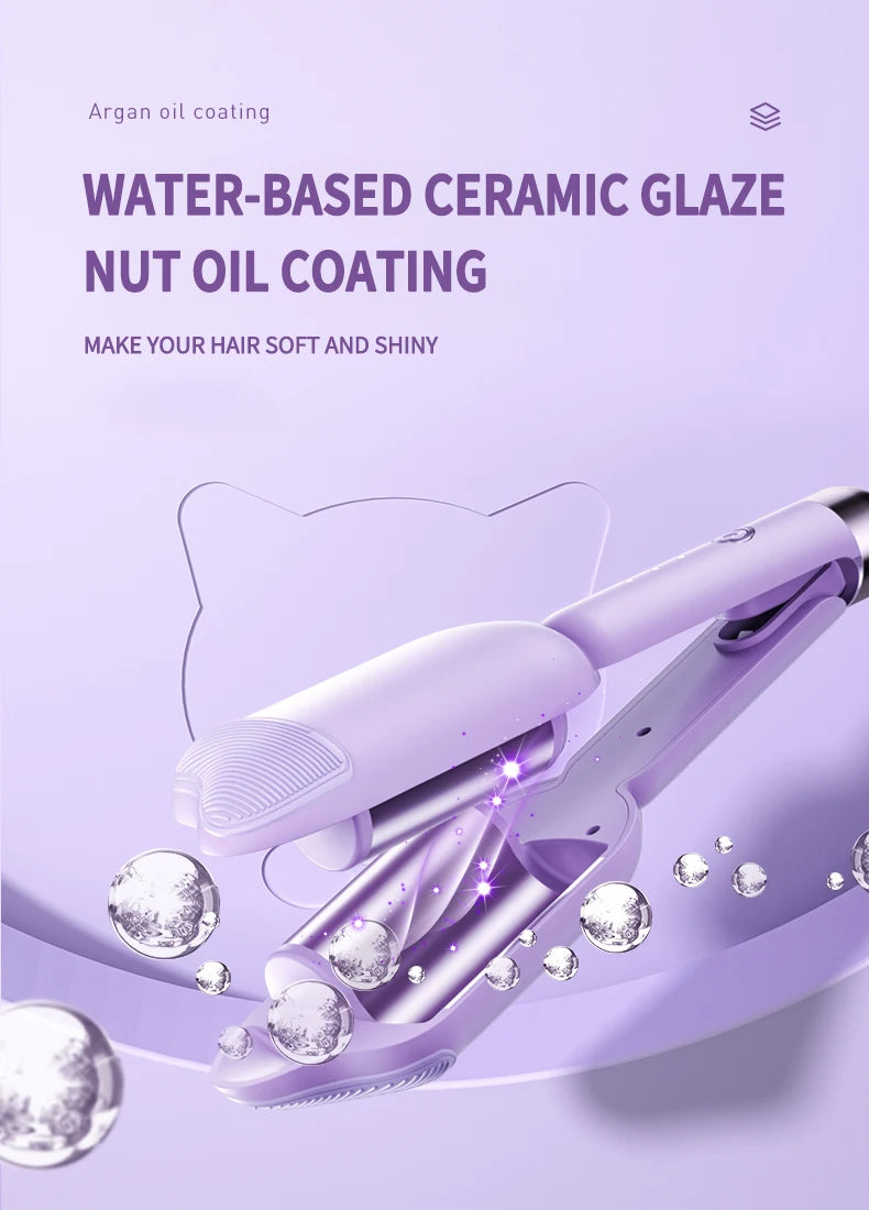 Electric Hair Curler - 36mm Ceramic Curling Iron for Long-Lasting Waves