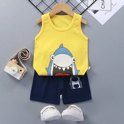 Kids Summer Vest Set