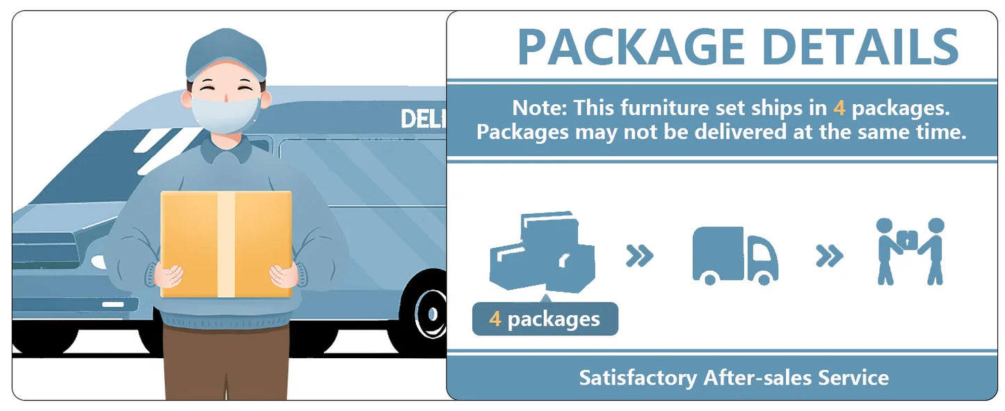 Aluminum Patio Furniture Set with Fire Pit Table
